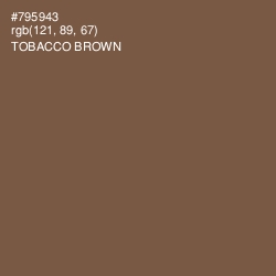 #795943 - Tobacco Brown Color Image